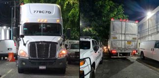 GN asegura tráiler en la México-Guadalajara con cargamento de presunta sustancia ilícita