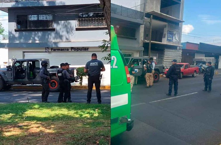 Presunto robacarros herido de bala en el Paseo Lázaro Cárdenas de Uruapan