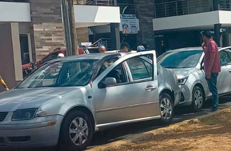 Se registra choque múltiple por alcance en el Libramiento Sur de Morelia