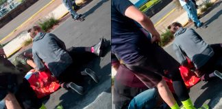 VIDEO | Camión repartidor de agua atropella a una persona en el Libramiento Sur de Morelia Camion-repartidor-agua-atropella-persona-Libramiento-Sur-Morelia-Costco