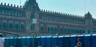 Refuerzan seguridad en el Centro Histórico de la CDMX por megamarcha de la CNTE