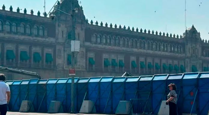 Refuerzan seguridad en el Centro Histórico de la CDMX por megamarcha de la CNTE