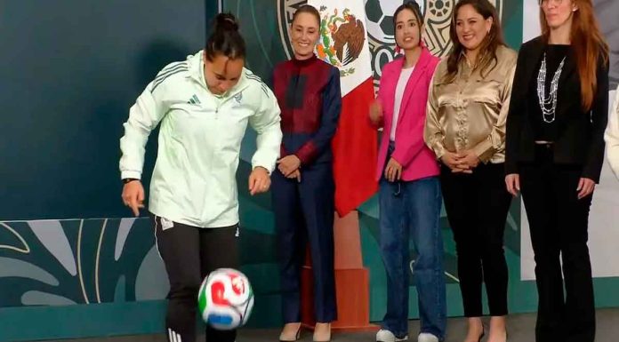 Claudia Sheinbaum abre convocatoria nacional para elegir a joven que representará a México en la inauguración del Mundial 2026
