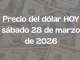 Precio del dólar hoy: peso se debilita y ronda las 18 unidades