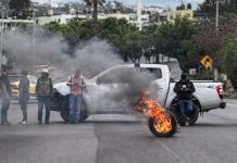 Manifestación bloquea Libramiento Sur de Morelia; circulación ya fue restablecida
