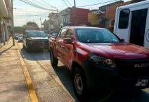 Autoridades recuperan camioneta robada con lujo de violencia en Uruapan