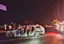 Hallan camioneta incendiada en la región de Zinapécuaro