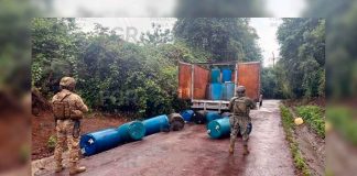 FGR asegura más de 14 mil litros de huachicol, en Arteaga