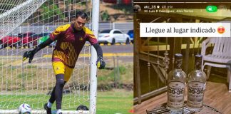 Portero del Atlético Morelia presume armas y tequila en Instagram