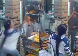 #VIDEO // Mujer golpea a un abuelito en su panadería porque no la atendió rápido