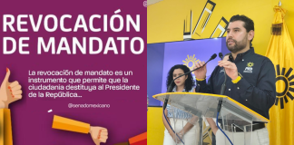 PRD en contra de la revocación de mandato