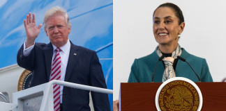 Trump critica a Sheinbaum por no aceptar su intervención para acabar con los cárteles del país