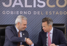 Acuerdan Michoacán y Jalisco reforzar la seguridad en municipios limítrofes