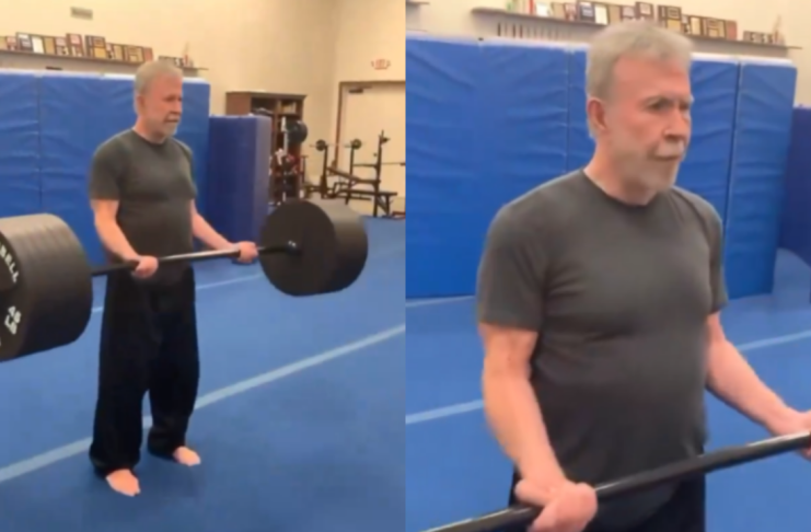 #VIDEO // Se viraliza clip de Chuck Norris levantando más de 250 kilos meses antes de su muerte