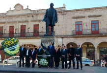 “El respeto al derecho ajeno es la paz”, Rinden homenaje a Benito Juárez por su Natalicio