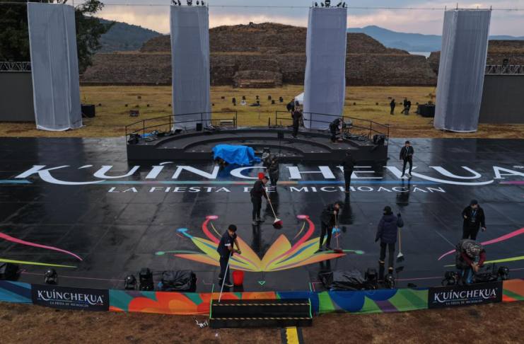 Por tormenta se pospone función de la K’uínchekua para las comunidades