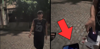 #VIDEO // Disparan a influencer que vendía celulares pero capta a los delincuentes con cámara de sus lentes