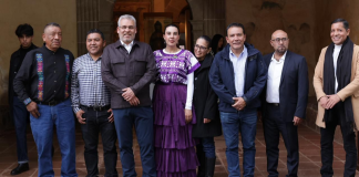 Bedolla y Josefina Rodríguez anuncian nueva ruta aérea AIFA-Morelia-Uruapan