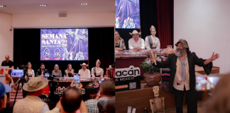 Presenta Dayana Pérez Mendoza programa oficial de Semana Santa 2026 en Santa Clara del Cobre