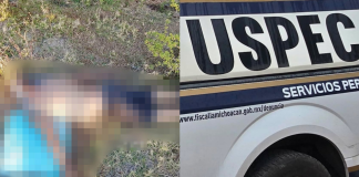 Hallan a hombre maniatado y asesinado en Turicato; le dejan mensaje en cartulina