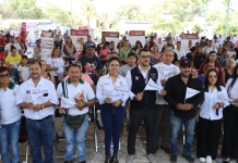 Obras que sí transforman, Mónica Valdez pone en marcha inicio de obras integrales en colonia Jardines de Zacapu