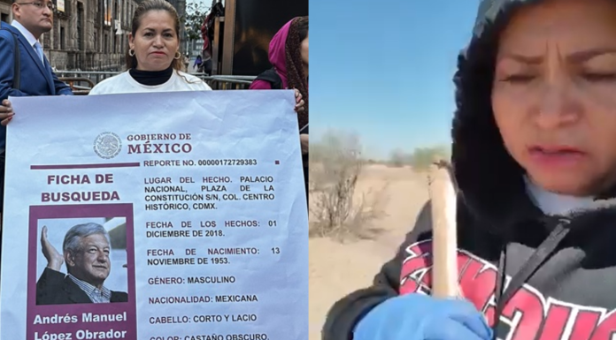 #VIDEO // “Vamos a casa hijo” Ceci Flores habría localizado restos de su hijo