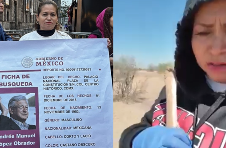 #VIDEO // “Vamos a casa hijo” Ceci Flores habría localizado restos de su hijo