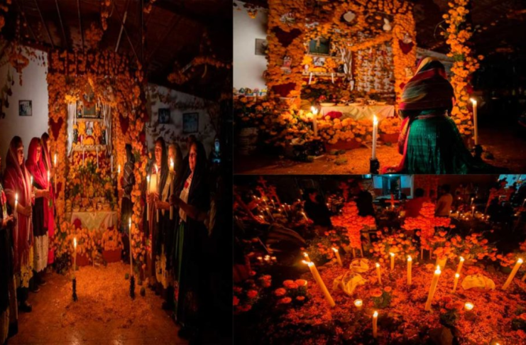 Comunidades Purépechas como Cuanajo respetan el no comer carne en Semana Santa