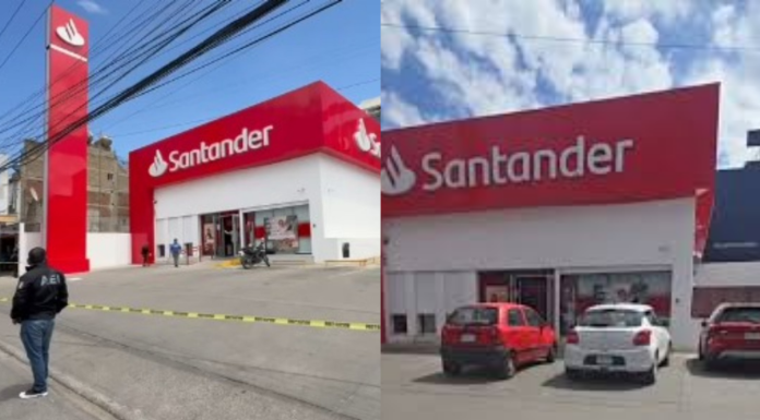 #VIDEO // Comando armado roba 2.6 millones de pesos frente a banco en Santa Rosa, Oaxaca