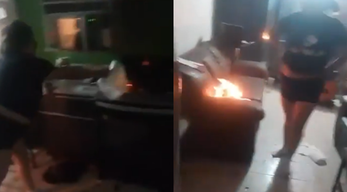 #VIDEO // Mujer incedia casa tras discusión con su pareja en Torreón