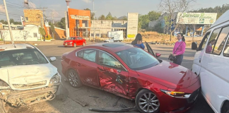 Se registra choque múltiple en la Morelia-Pátzcuaro, desviación a Cointzio