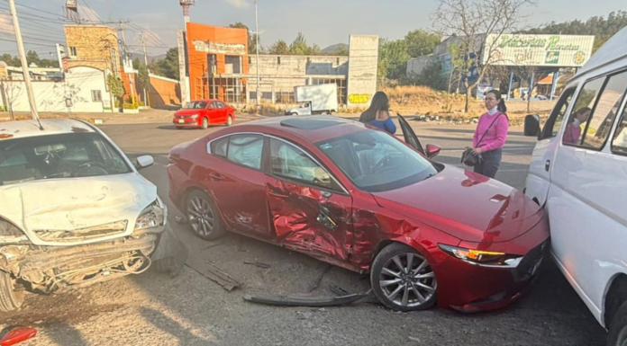 Se registra choque múltiple en la Morelia-Pátzcuaro, desviación a Cointzio