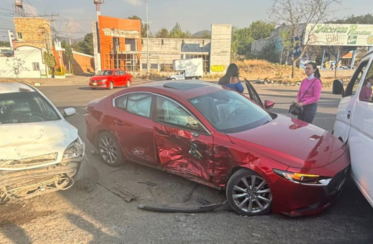 Se registra choque múltiple en la Morelia-Pátzcuaro, desviación a Cointzio