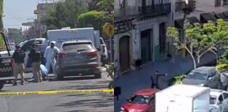 Asesinan a hombre a balazos frente a Presidencia Municipal de Irapuato