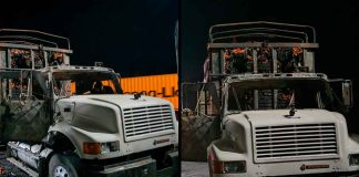 #VIDEO // Se incendia torton cargado con jitomate en la caseta Zirahuén de la autopista Siglo XXI