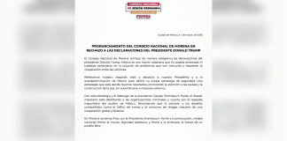 Morena responde a Trump y cierra filas con Sheinbaum: “México no acepta amenazas”