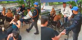 #VIDEO // Con pistola en mano, ladrón asalta a clientes en exclusivo restaurante
