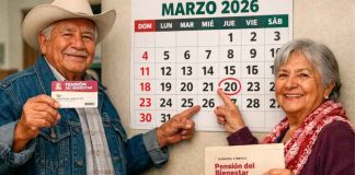 Calendario de pagos de las Pensiones del Bienestar para el bimestre marzo-abril