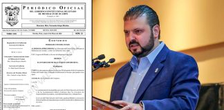 Publica Periódico Oficial decreto constitucional que prohíbe deuda a largo plazo en Michoacán: Raúl Zepeda