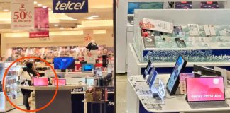 #VIDEOS // Sujetos con mazos asaltan Sanborns para robar celulares.