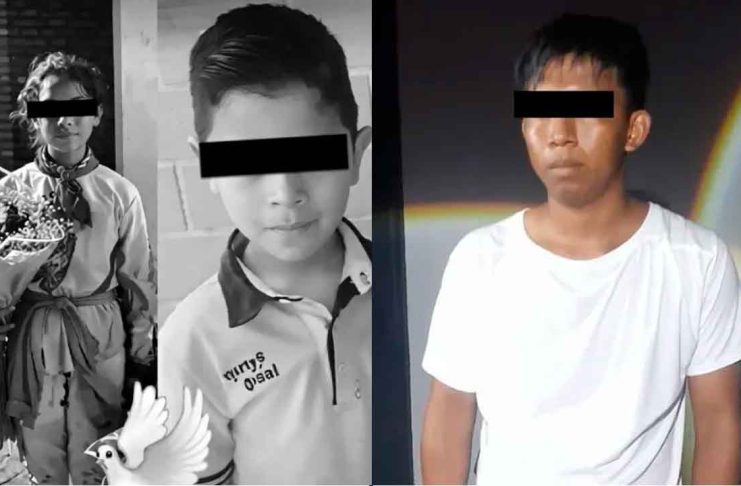 Tío ebrio asesina a hachazos a sus sobrinos de 7 y 13 años