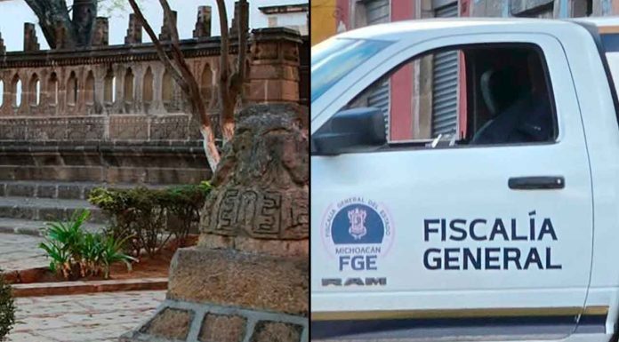 #IMAGEN // Hombre se suicida y su soga se rompe al colgarse en el Jardín Azteca de Morelia