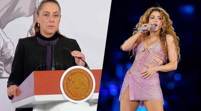 Sheinbaum confiesa que vio a Shakira desde la ventana y responde si hubo riesgo por tanta gente