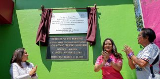 Con gran ambiente familiar, Mónica Valdez encabeza reapertura del Estadio Municipal de Zacapu