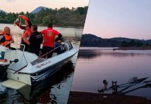 Hombre muere ahogado en la Presa de Ziráhuato; Bomberos Zitácuaro y buzos del SUEM recuperan el cuerpo