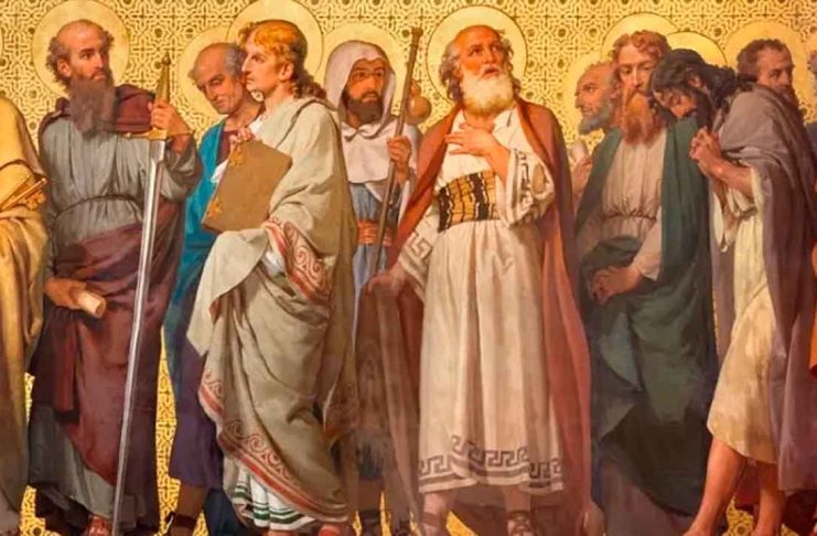 De esta manera murieron los doce apóstoles