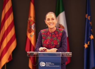 La Presidenta Claudia Sheinbaum visita el Centro Nacional de Super computación de Barcelona