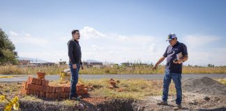 Supervisan obras de drenaje y agua potable en Yurécuaro tras más de 17 años de espera