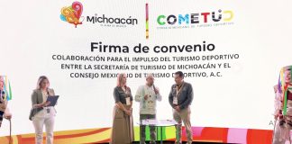 Michoacán impulsará turismo deportivo con eventos nacionales tras firma de convenio estratégico