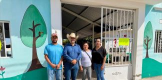 Fortalecen infraestructura educativa en La Soledad de Santa Ana
